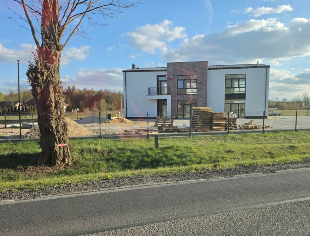 Plac Budowy nowego Klubu karate enshin Wieliszew Paweł Ponc