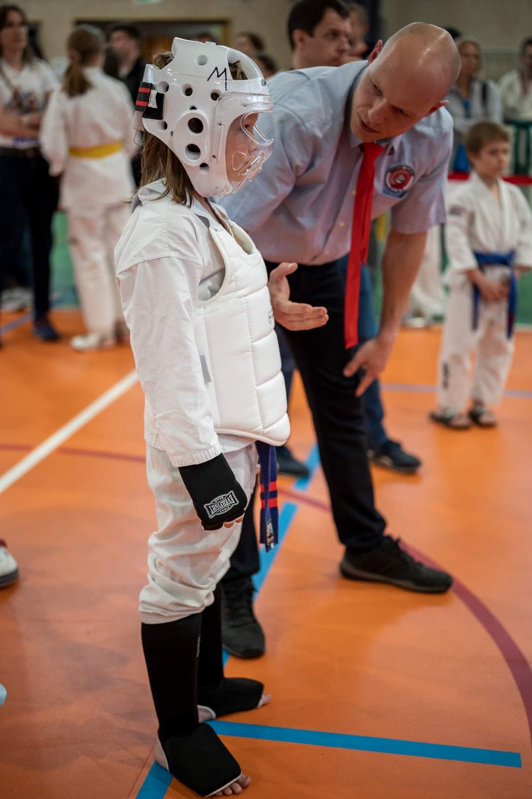 Wskazówki trenera przed walką karate Kaito